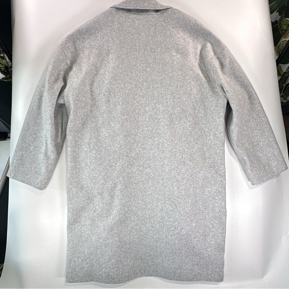 Vuori Restore Longline Open Front Coat Womens L Gray Athluxury - Picture 7 of 16